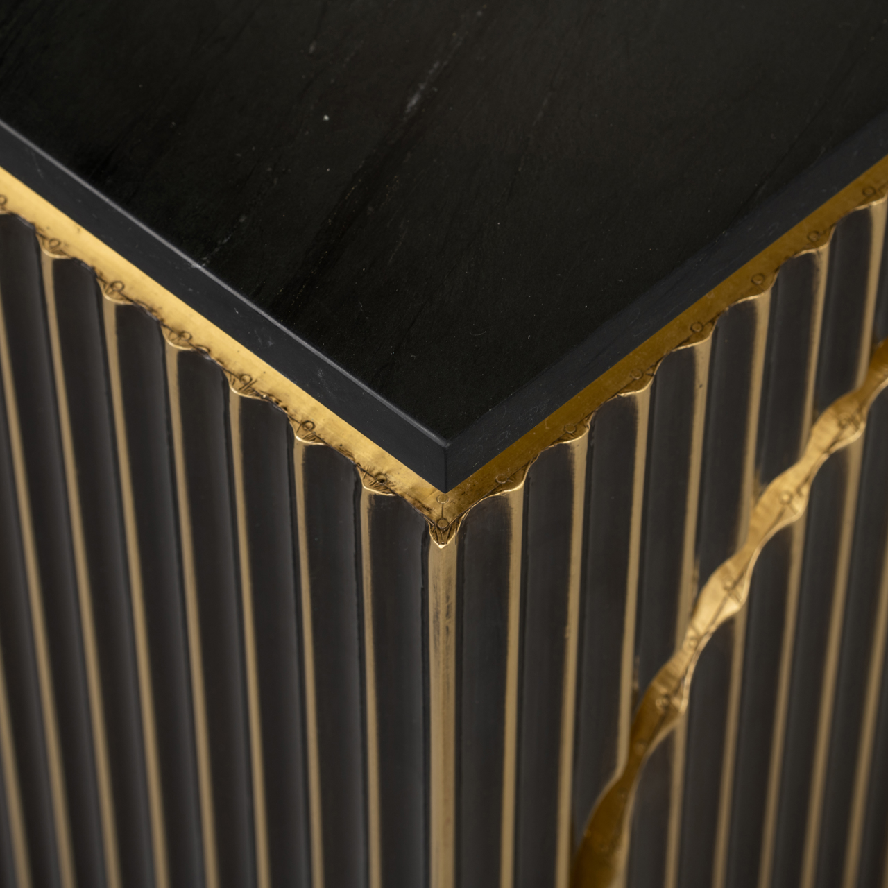 Nachtkastje Les Arcs brushed gold - Afbeelding 7