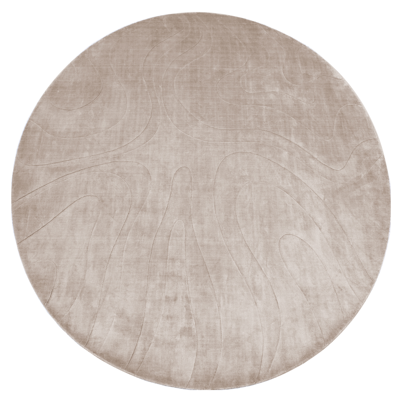 Vloerkleed Addison naturel 260x260 cm