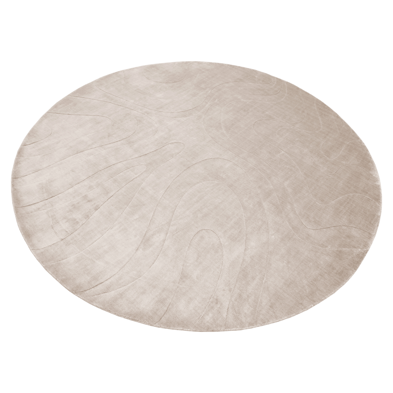 Vloerkleed Addison naturel 260x260 cm - Afbeelding 2