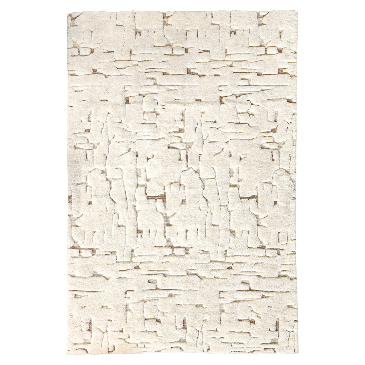 Vloerkleed Mehran wit 300x400 cm