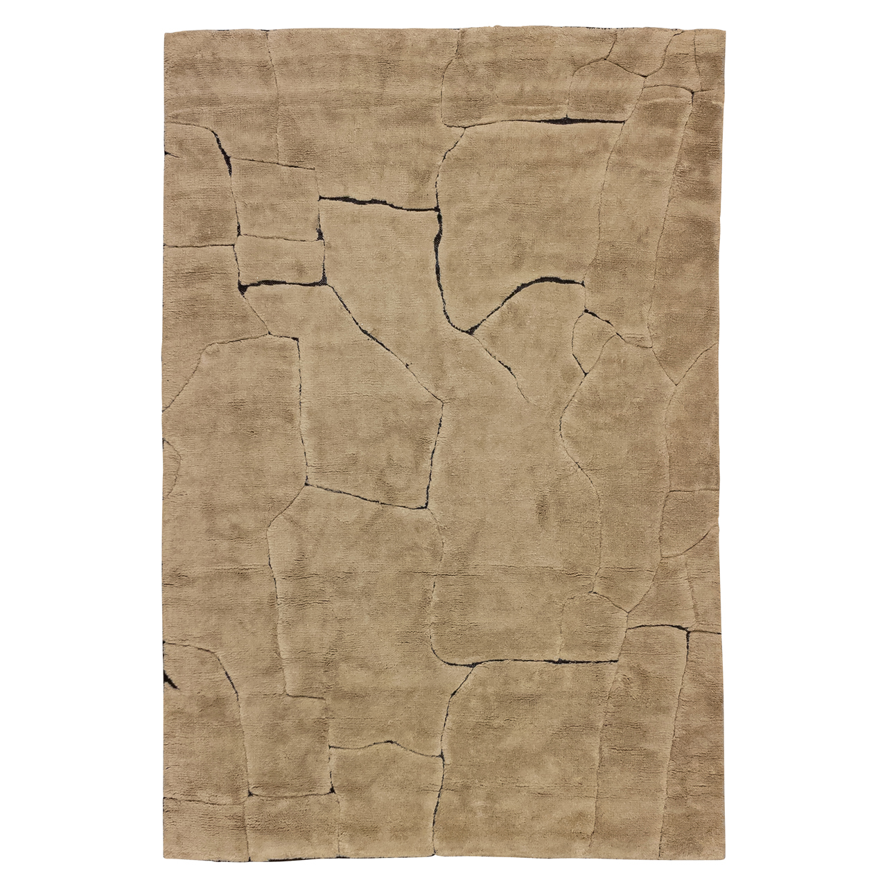 Vloerkleed Bhawan bruin 300x400 cm
