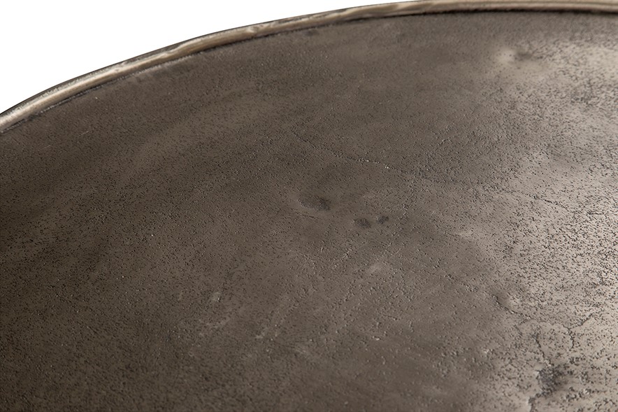 Salontafel Interlagos Raw nickel patina zwart set van 2 - Afbeelding 3