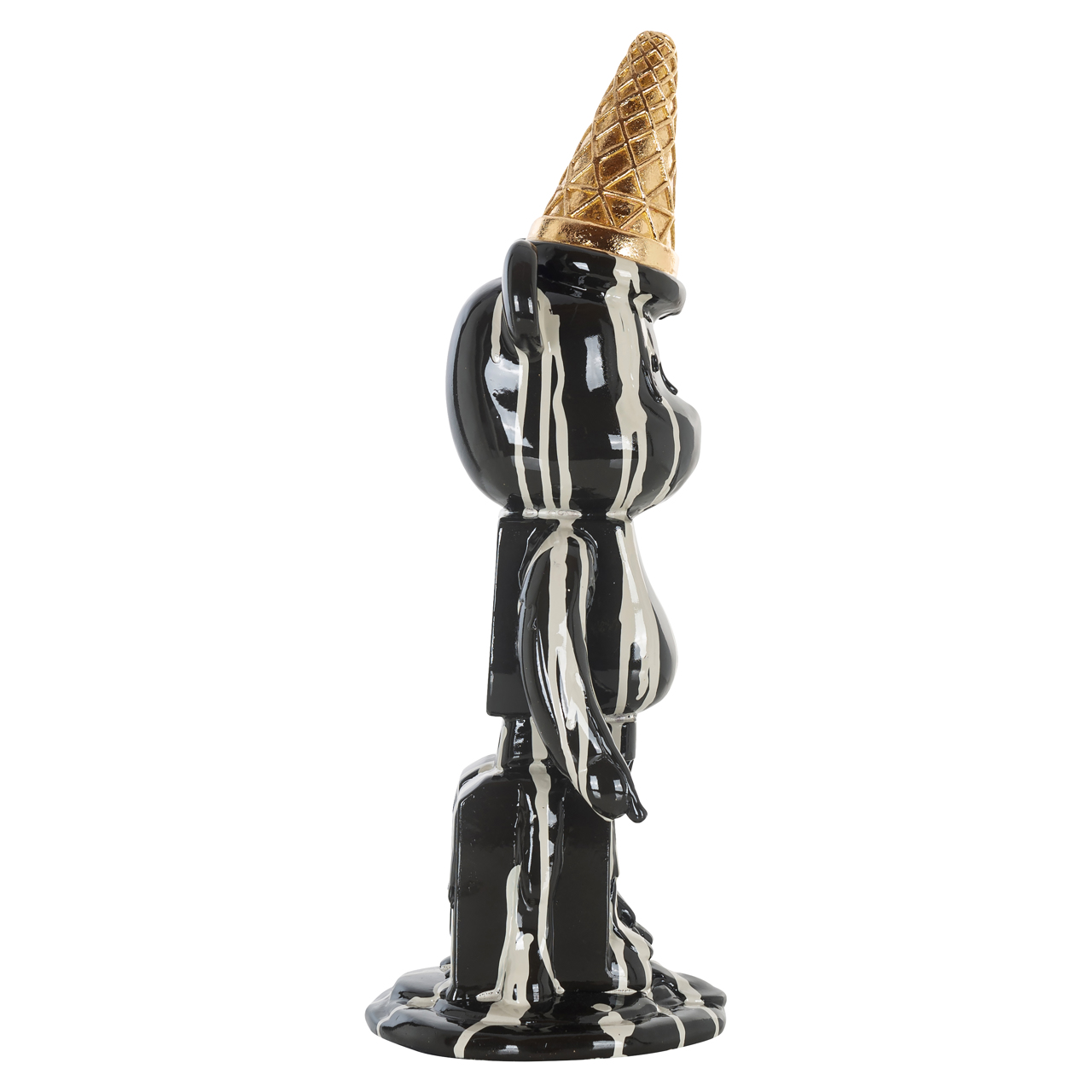 Decoratief object Icebear black - Afbeelding 2