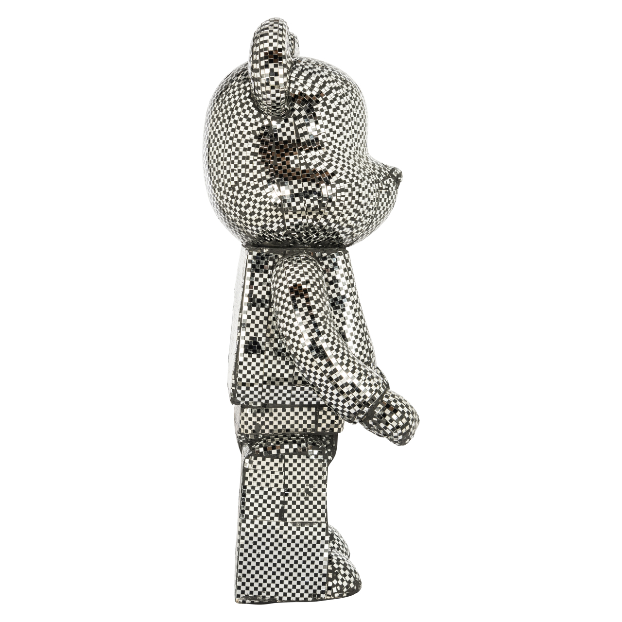 Decoratief object Bear silver small - Afbeelding 3
