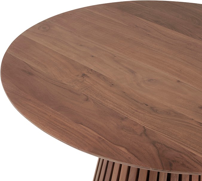 Salontafel Naturale acaciahout Ø60 cm - Afbeelding 2