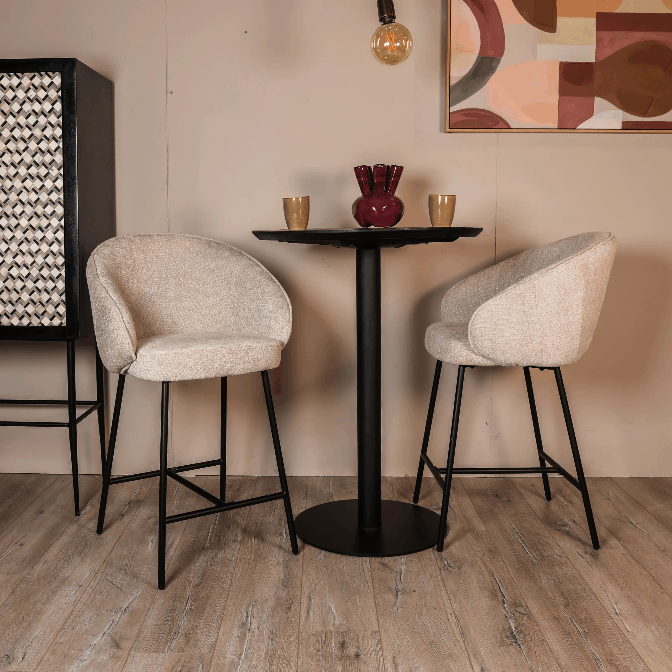 Barstoel Jora naturel - Afbeelding 4