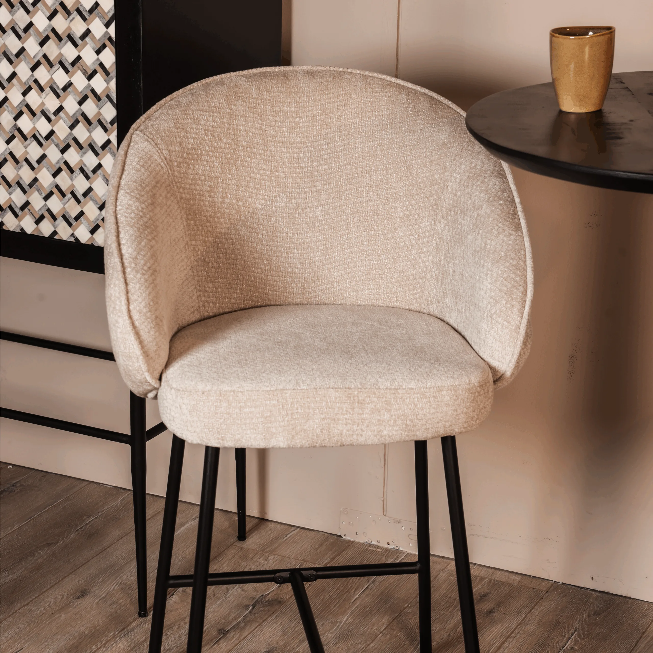 Barstoel Jora naturel - Afbeelding 3