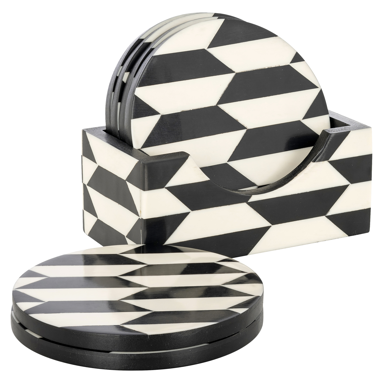 Wijn- en baraccessoires Jula black/white - Afbeelding 5