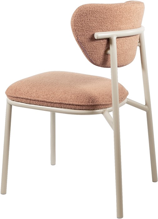 Eetkamerstoel Didi frame Gear Powder 209 beige set van 2 - Afbeelding 2
