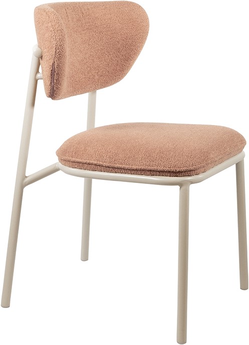 Eetkamerstoel Didi frame Gear Powder 209 beige set van 2 - Afbeelding 4
