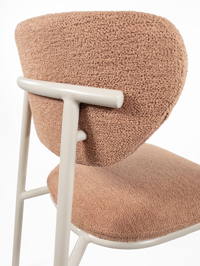 Eetkamerstoel Didi frame Gear Powder 209 beige set van 2 - Afbeelding 5
