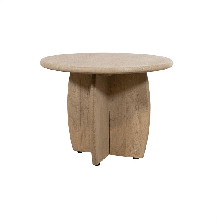 Salontafel Weathered acaciahout Ø60 cm