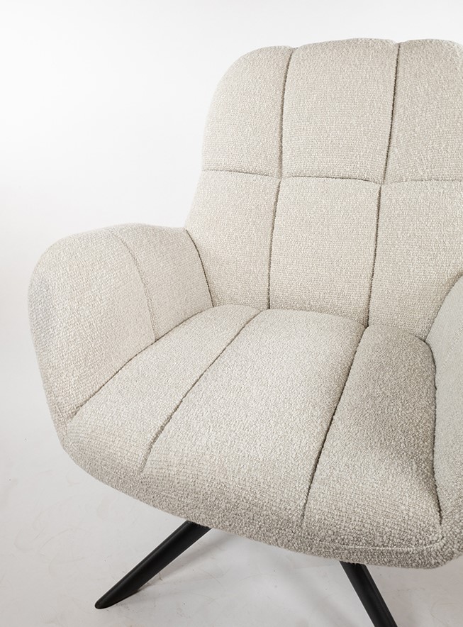 Draaifauteuil Elvis 360 Monet Pearl - Afbeelding 5