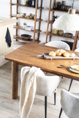 Eettafel Julian - Bruin - 100 x 240 cm - Afbeelding 6