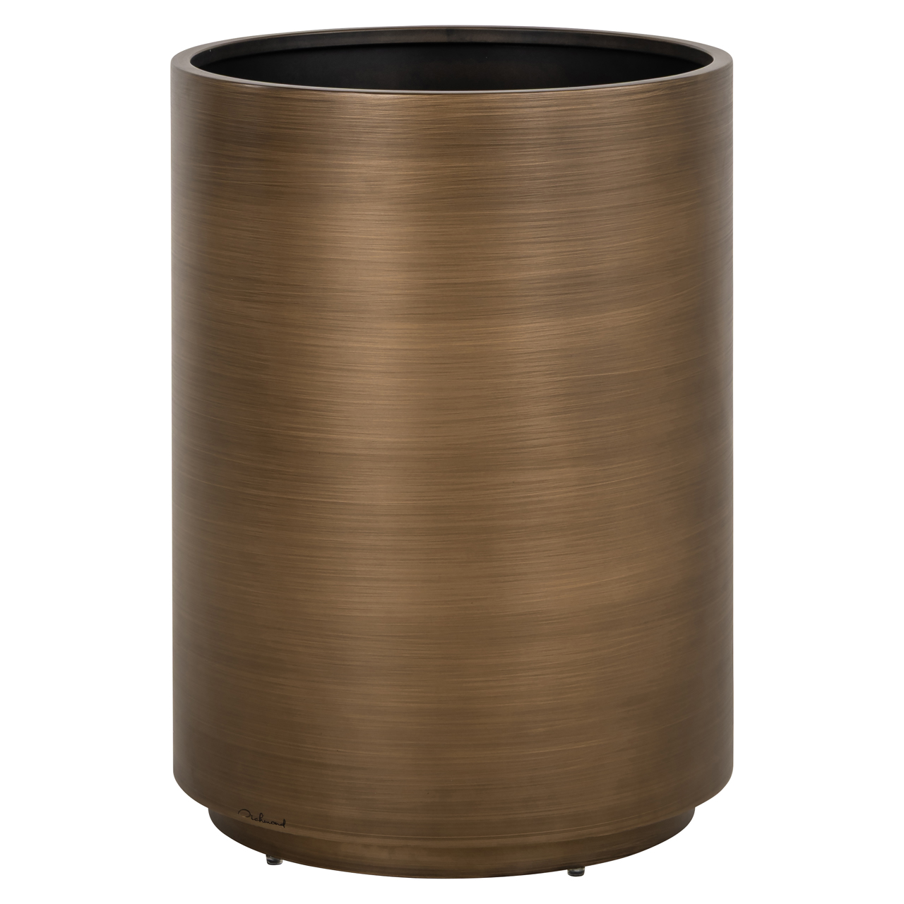 Plantenbak Dira geborsteld goud Ø45 cm