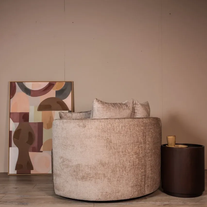 Fauteuil Louvre taupe - Afbeelding 2