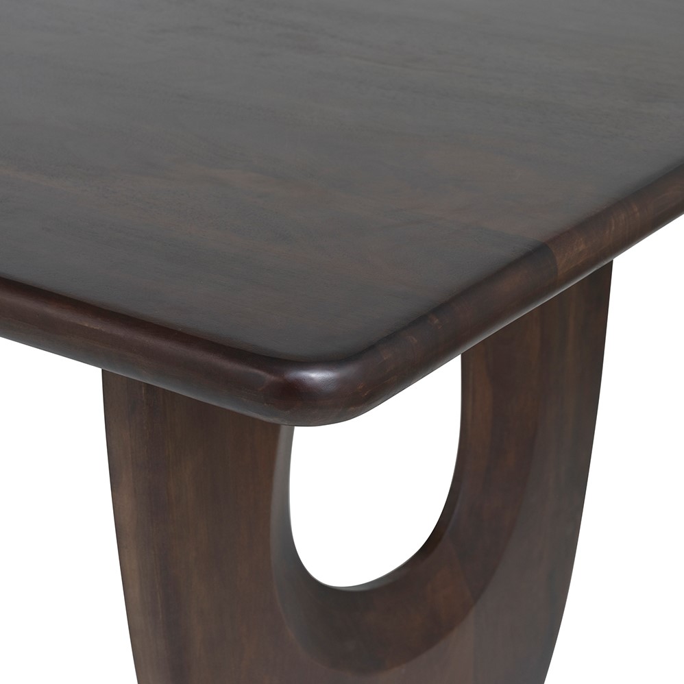 Eetkamertafel Walnut bruin mangohout 240 cm - Afbeelding 4