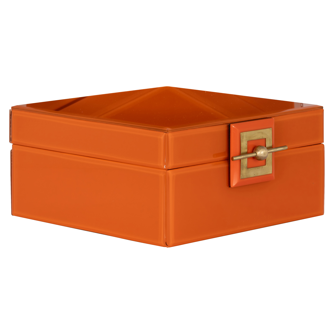 Opbergdoos Bodine large oranje