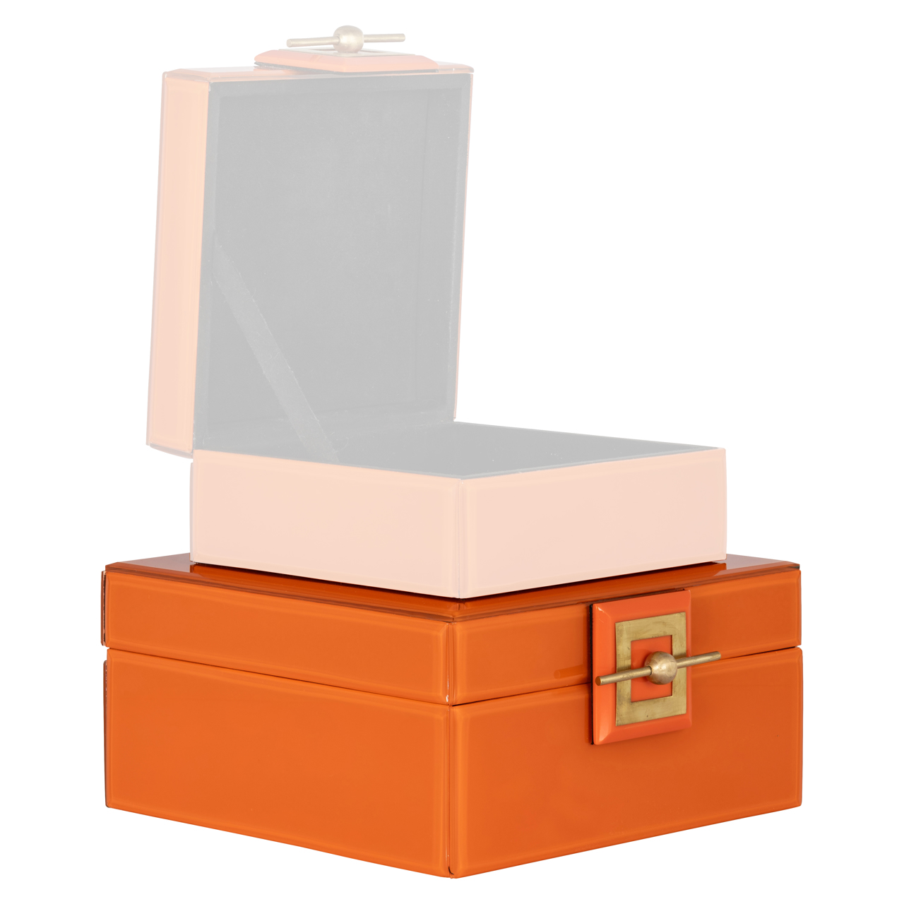 Opbergdoos Bodine large oranje - Afbeelding 5