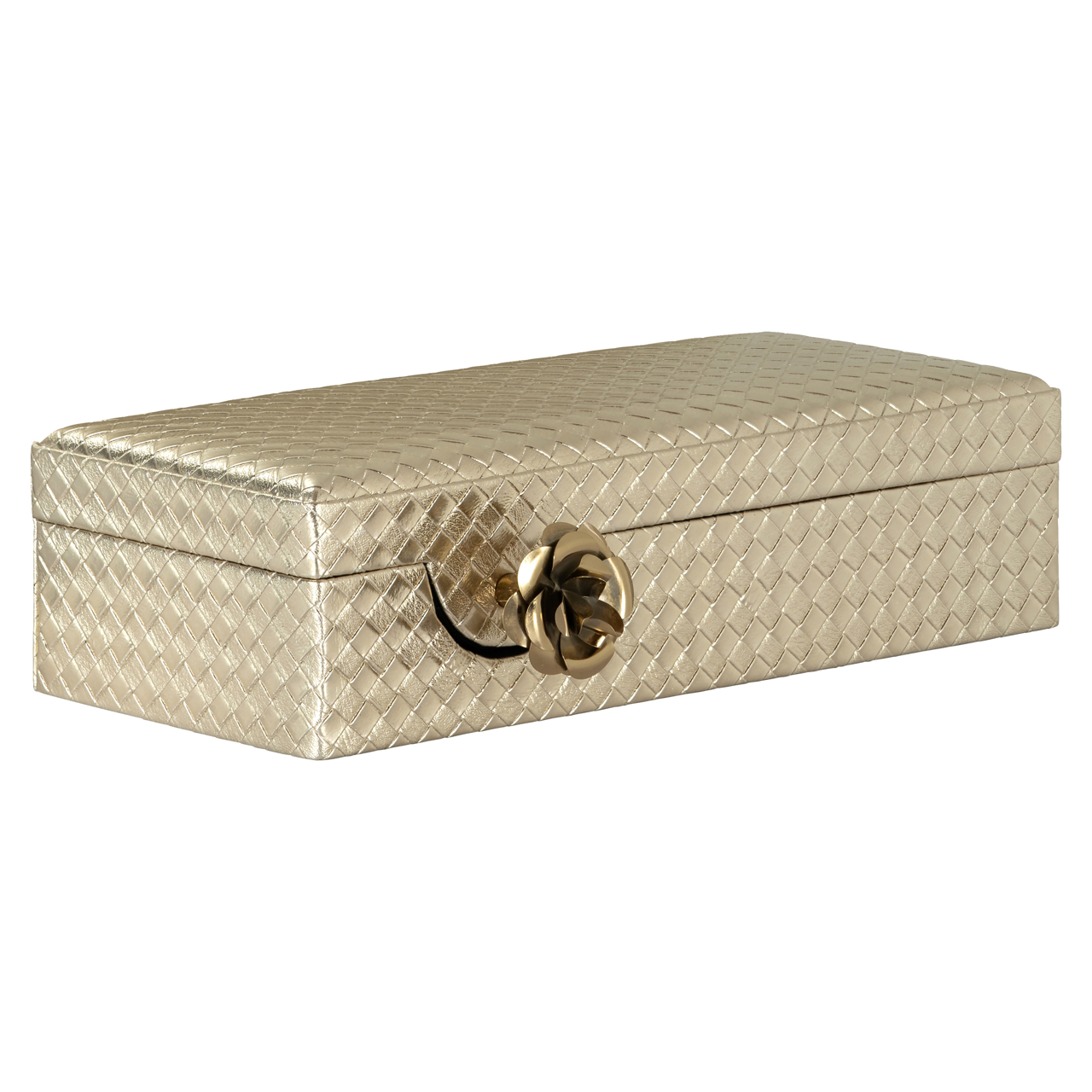 Opbergdoos Trace small goud