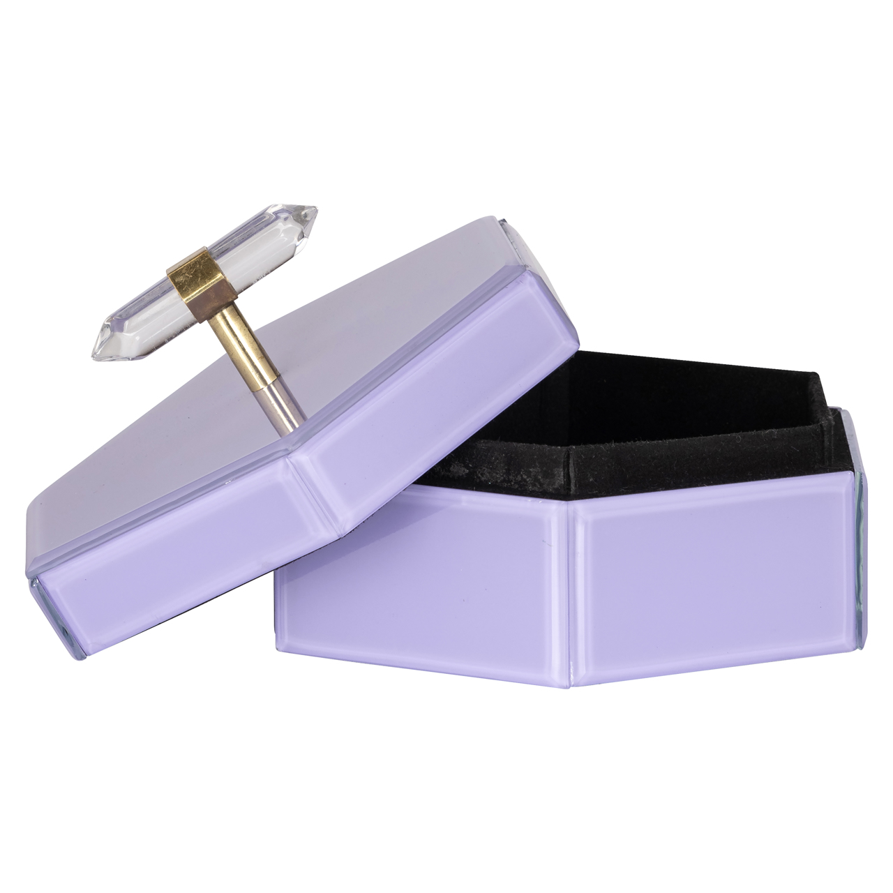 Opbergdoos Jutta purple small - Afbeelding 4