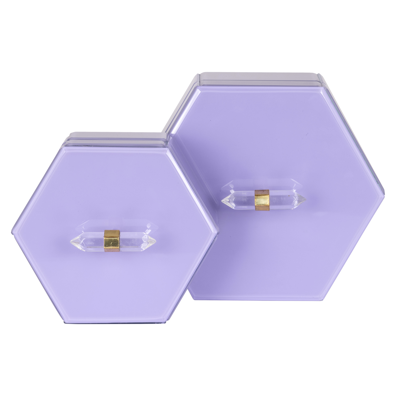 Opbergdoos Jutta purple small - Afbeelding 5