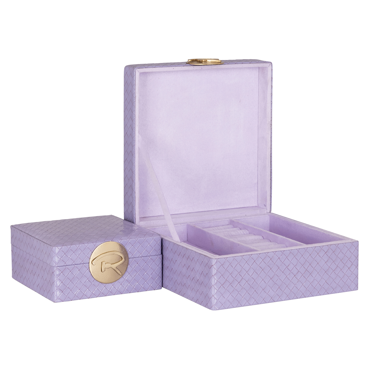 Opbergdoos Joelle purple large - Afbeelding 5