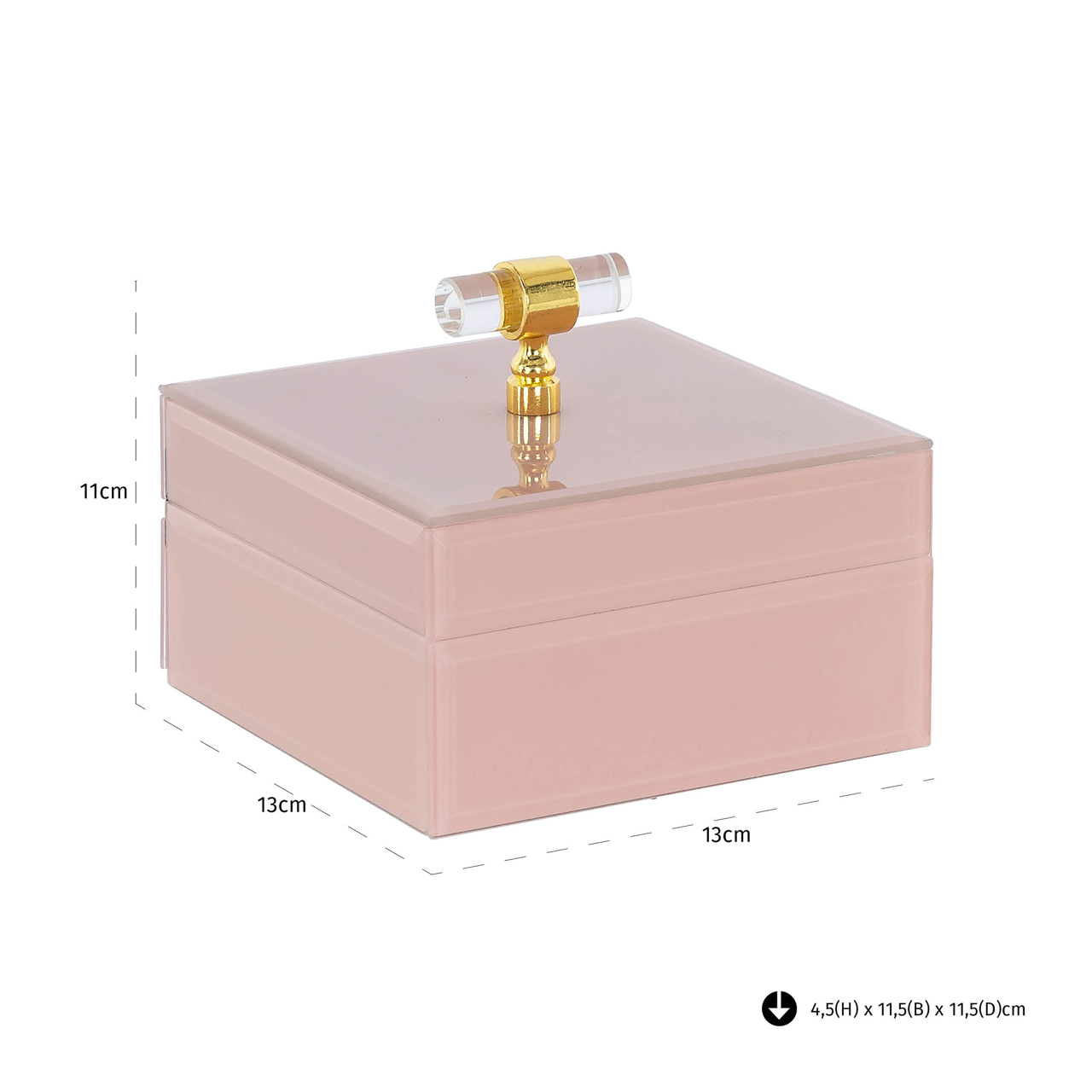 Opbergdoos Rana beige - Afbeelding 4