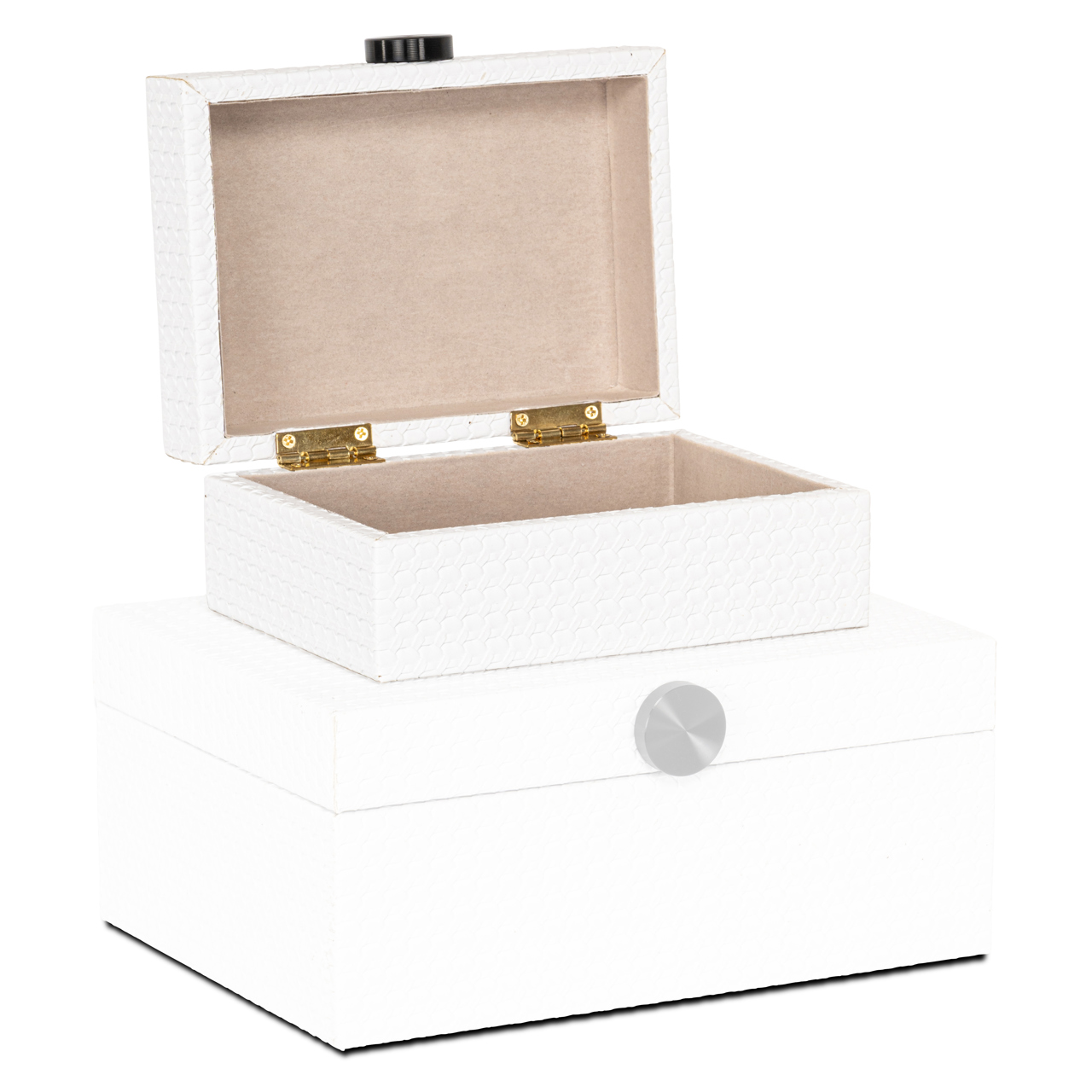 Opbergdoos Myrth white small - Afbeelding 6