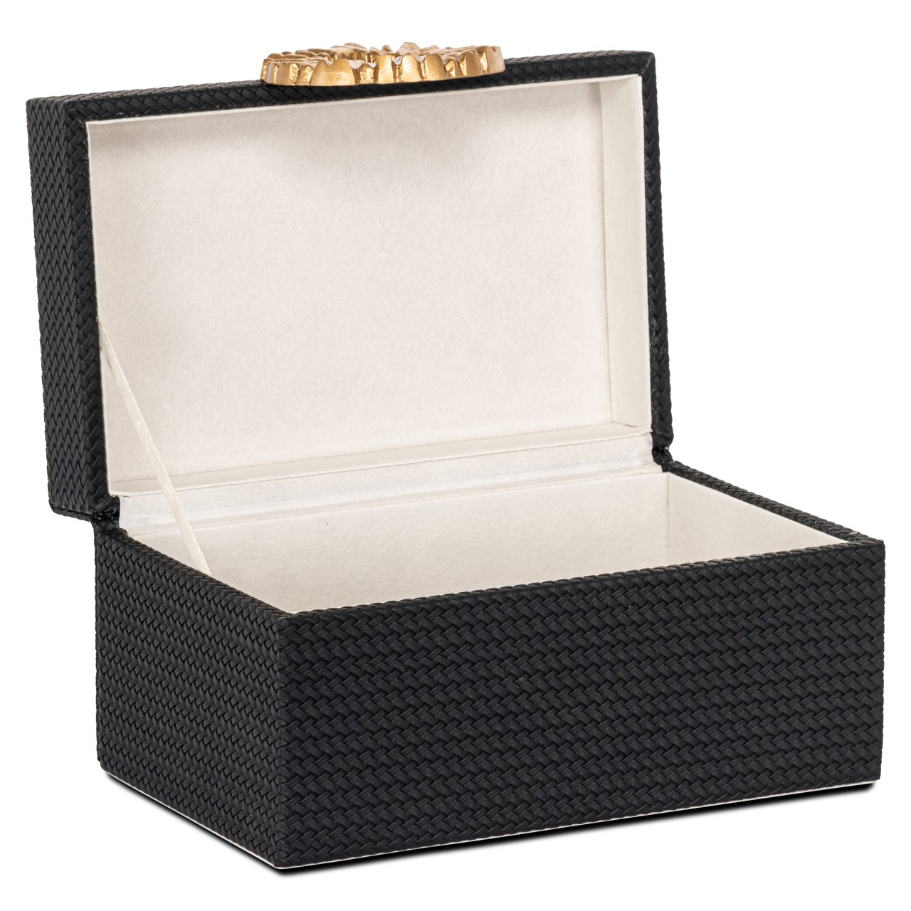 Opbergdoos Amal small zwart/goud - Afbeelding 4