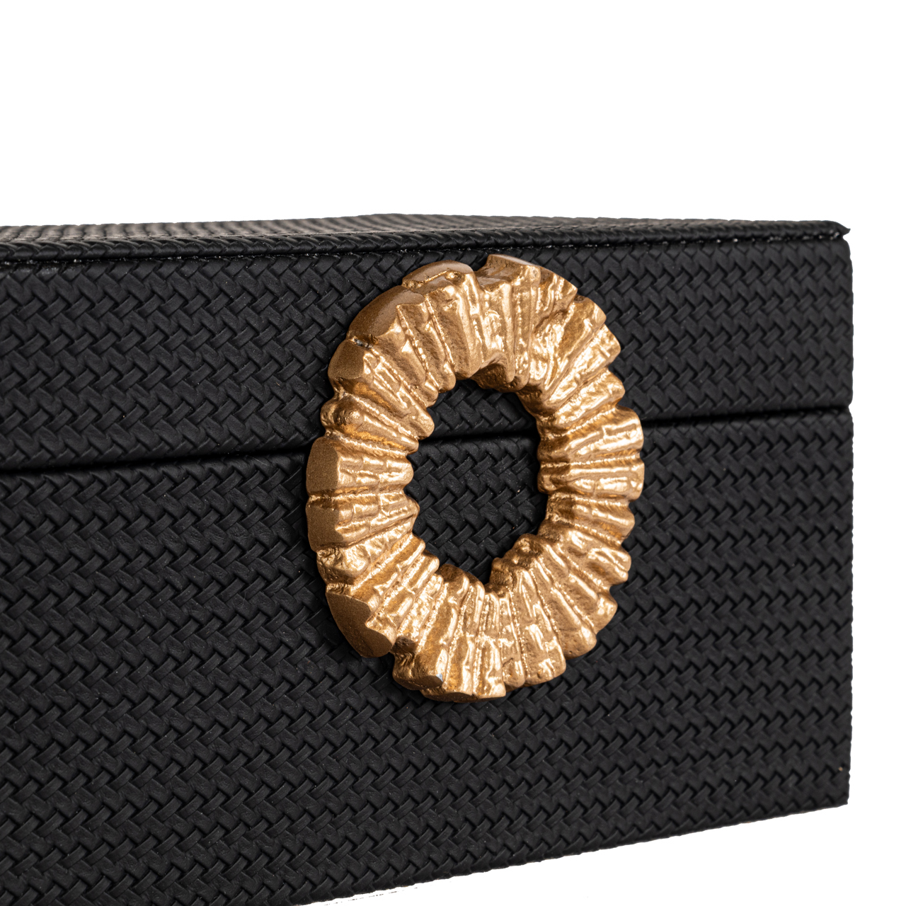 Opbergdoos Amal small zwart/goud - Afbeelding 7