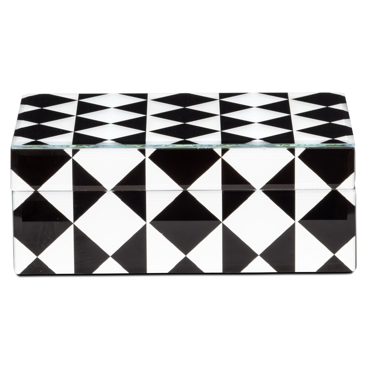 Opbergdoos Silas black/white small - Afbeelding 2