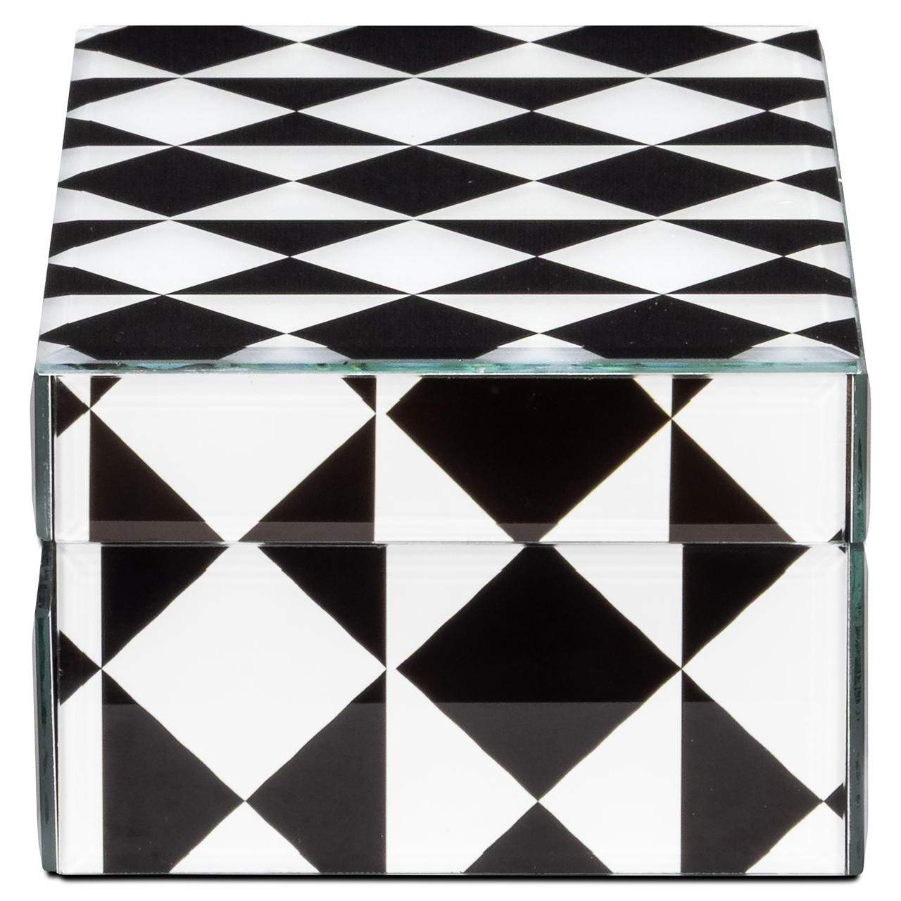 Opbergdoos Silas black/white small - Afbeelding 3