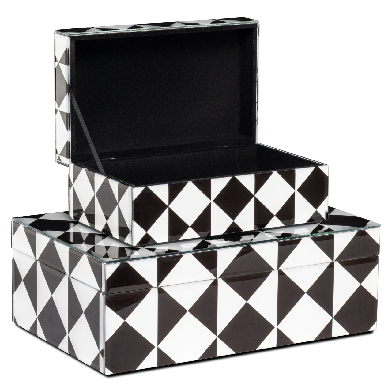 Opbergdoos Silas black/white small - Afbeelding 7