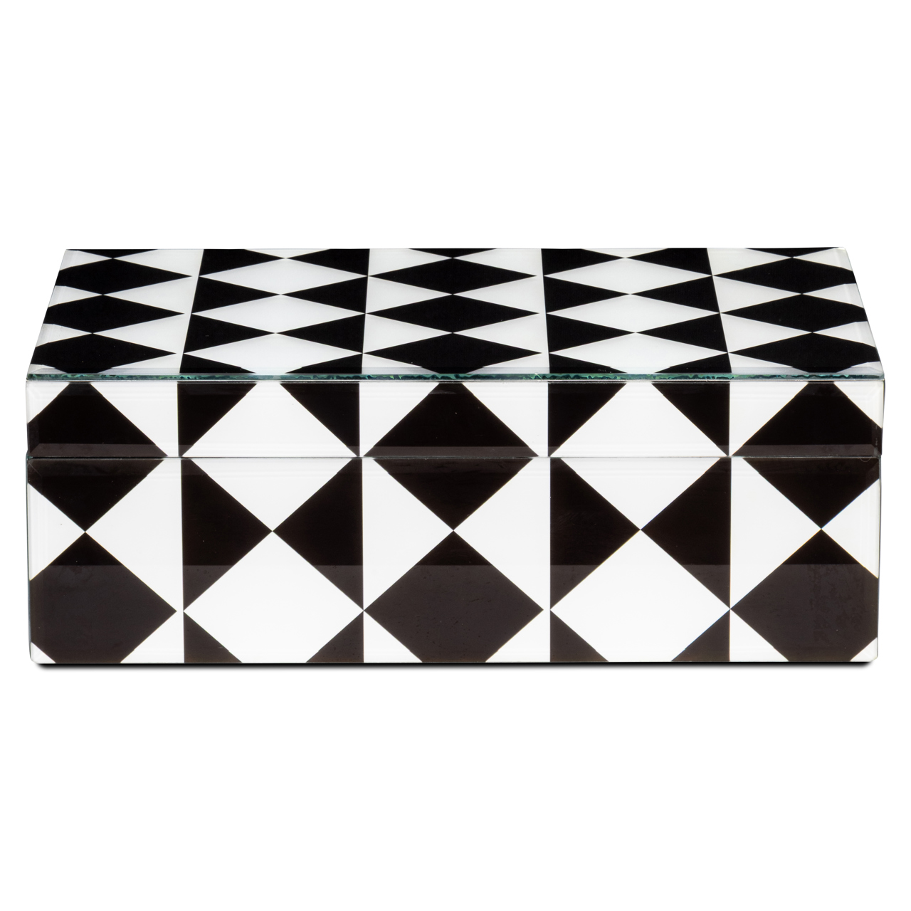 Opbergdoos Silas black/white large - Afbeelding 2