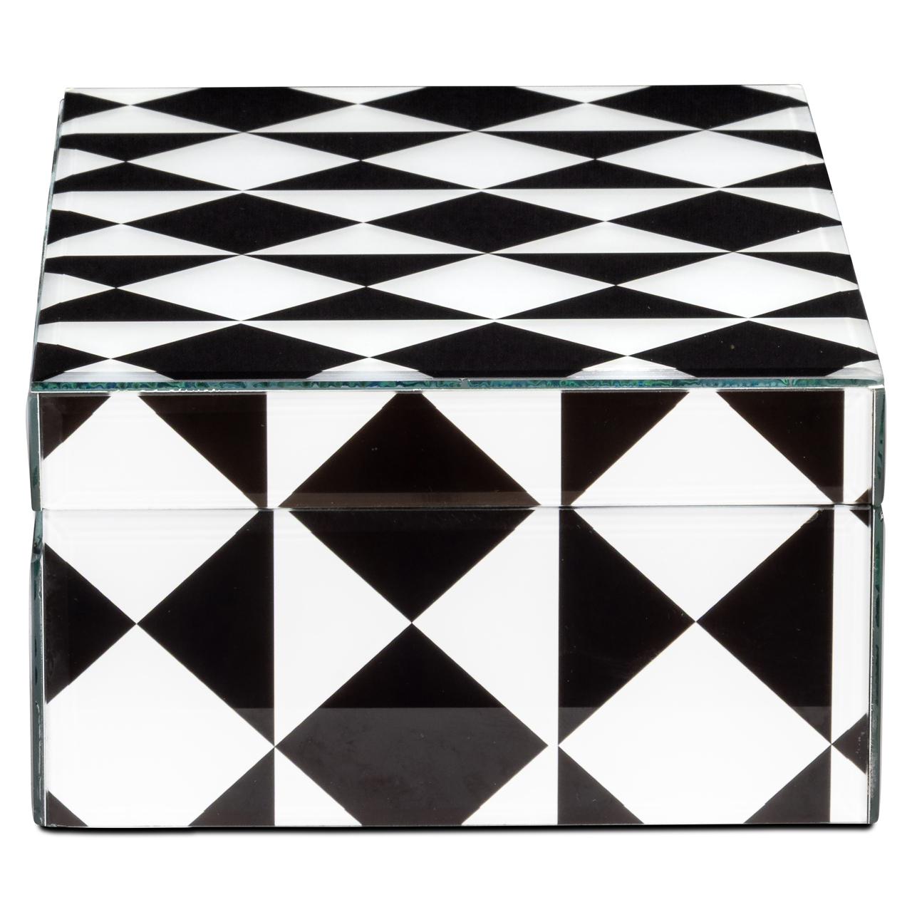 Opbergdoos Silas black/white large - Afbeelding 3