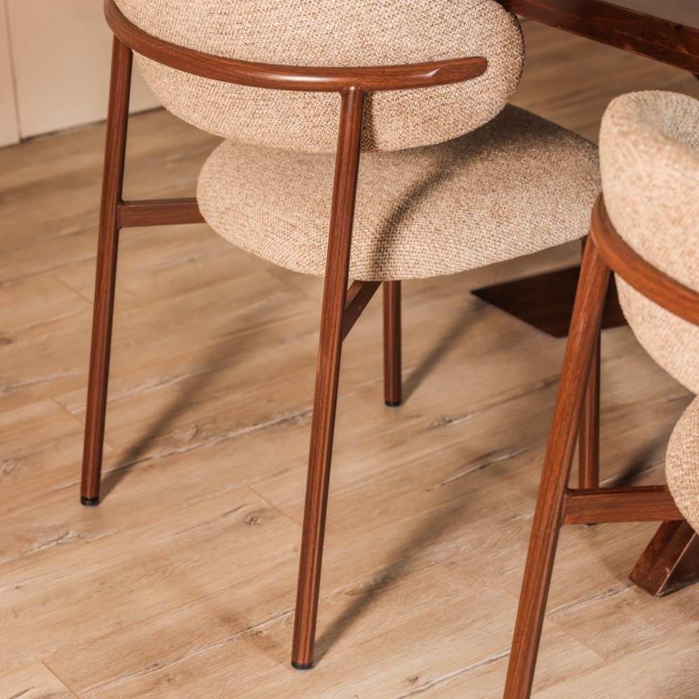 Eetkamerstoel Elin beige - Afbeelding 10