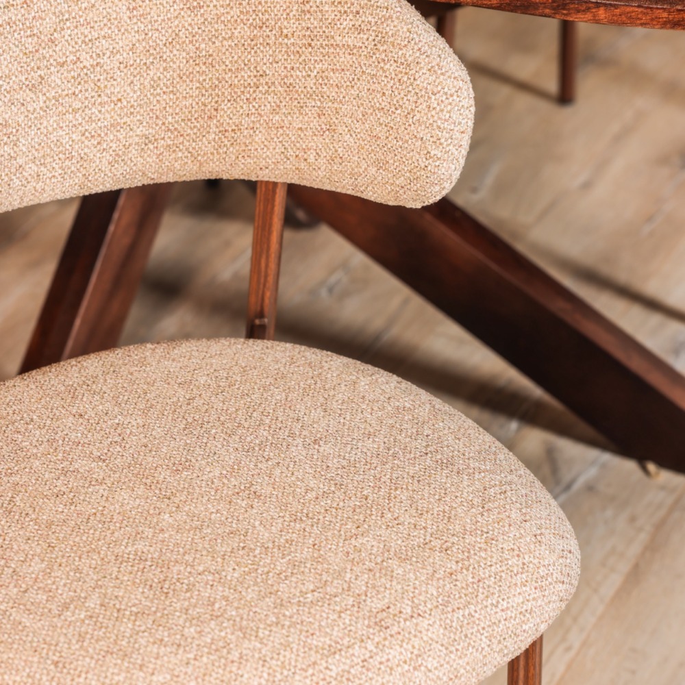 Eetkamerstoel Elin beige - Afbeelding 9