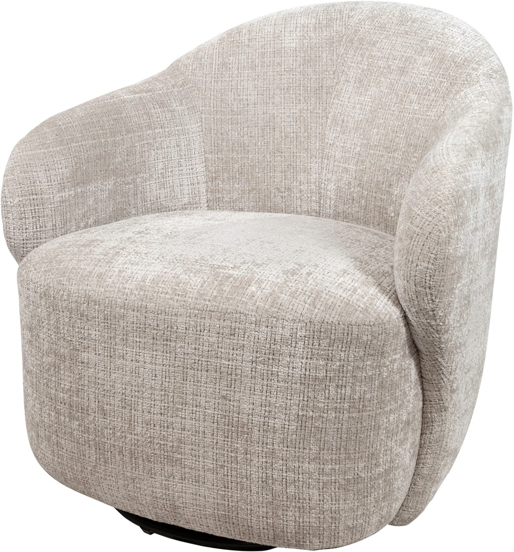 Draaifauteuil Jimi 360 Cremona 04 taupe