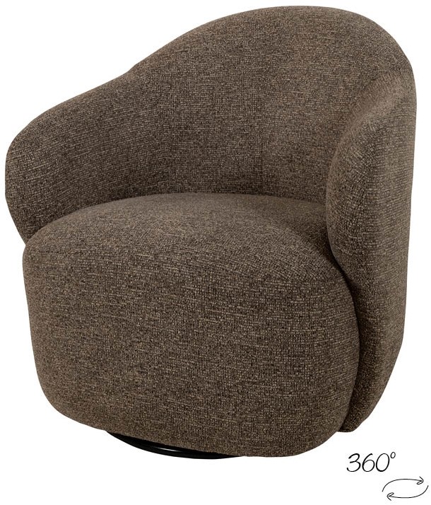 Draaifauteuil Jimi 360 Present 440 bruin