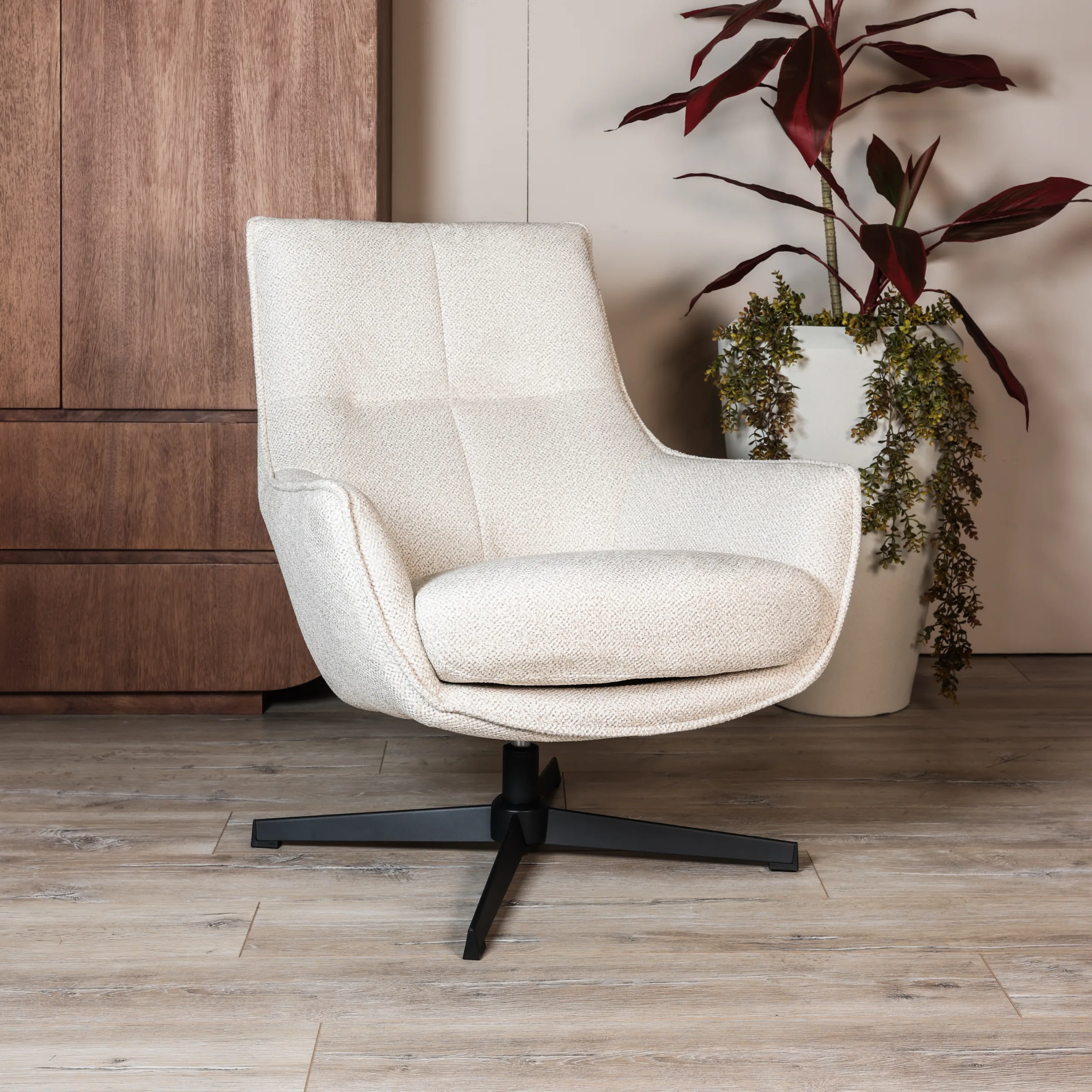 Fauteuil Oscar creme - Afbeelding 2