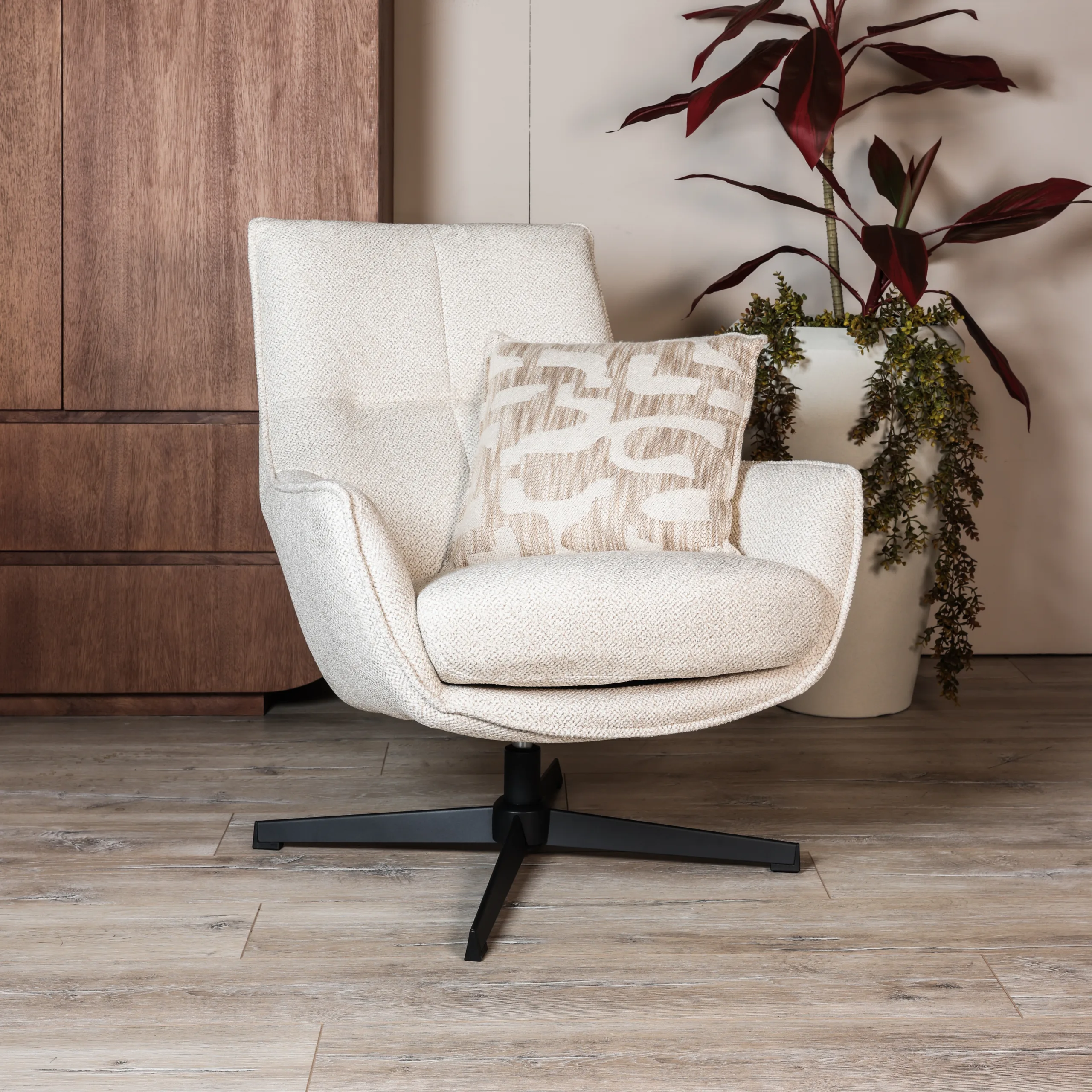 Fauteuil Oscar creme
