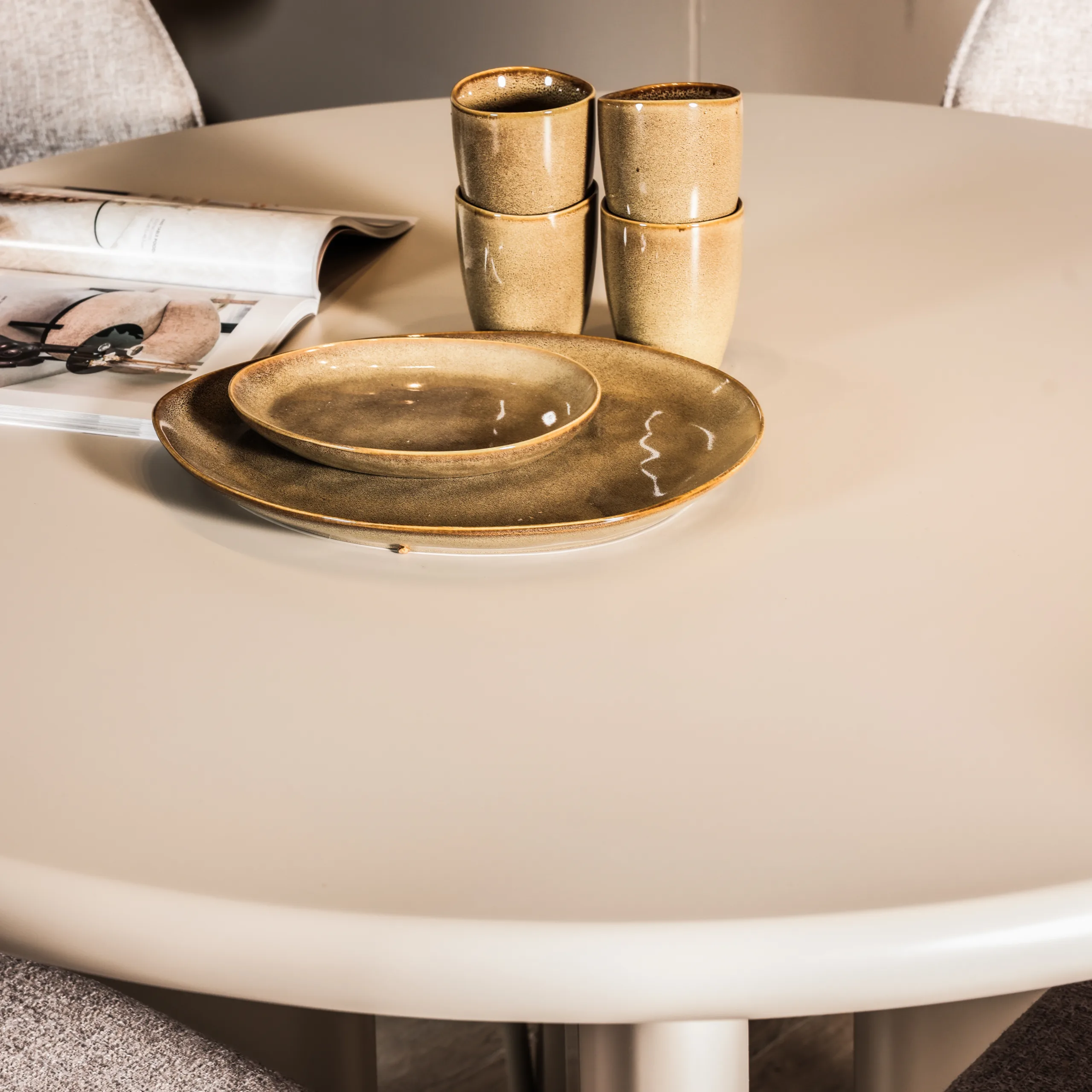 Eettafel Falun rond - Afbeelding 5