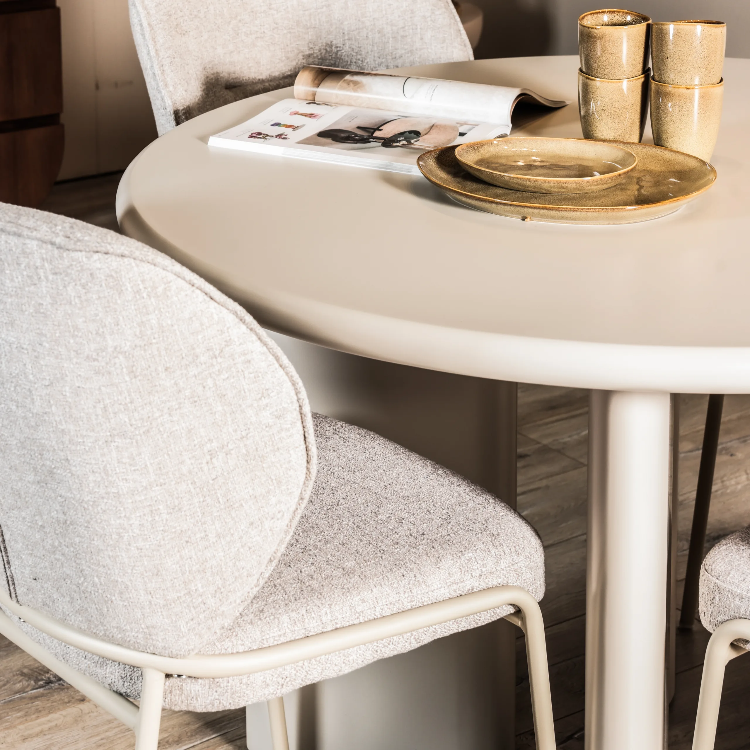 Eettafel Falun rond - Afbeelding 2