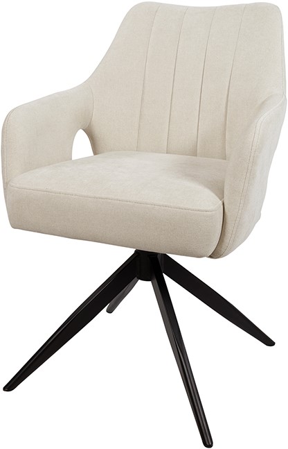 Eetkamerstoel Marley 360AR Storm Ecru 02 set van 2