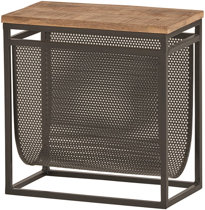 Magazinehouder met mandje