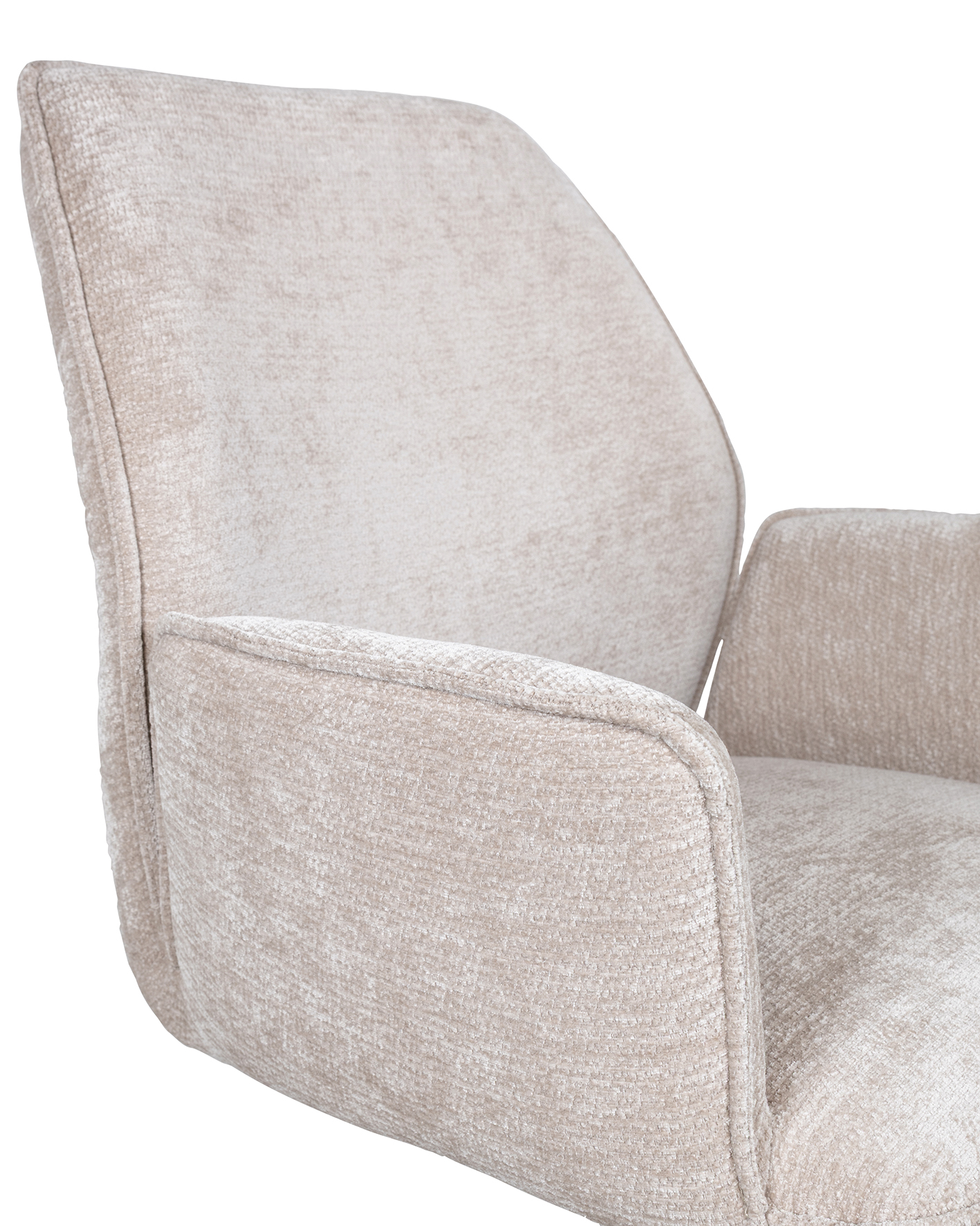 Eetkamerstoel Riva draaipoot 360ARS Vibe 08 beige set van 2 - Afbeelding 5