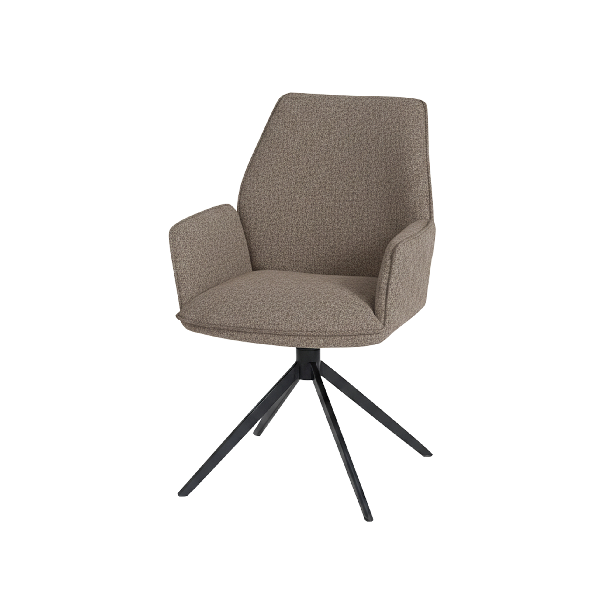 Eetkamerstoel Riva draaipoot 360ARS Vibe Liver 21 set van 2