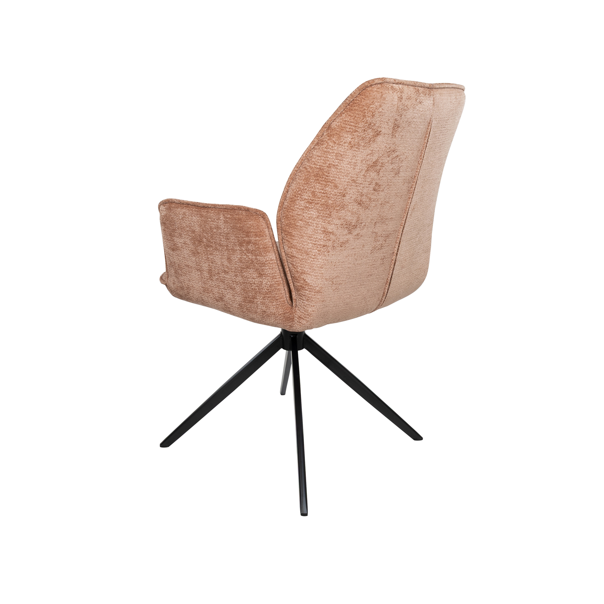 Eetkamerstoel Riva draaipoot 360ARS Vibe Salmon 52 set van 2 - Afbeelding 2