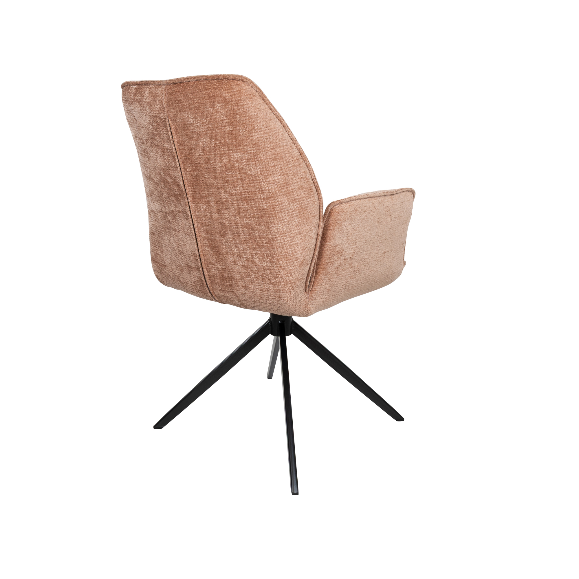 Eetkamerstoel Riva draaipoot 360ARS Vibe Salmon 52 set van 2 - Afbeelding 3